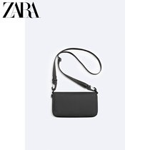 ZARA24 Spring New Pint Mens Bag Black Classic Big Press Glue Long Zip Wallet 3806320800