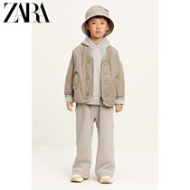 ZARA new childrens clothing boy SRPLS series decorated with row-buttoned light jacket jacket 0248705505