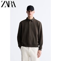 ZARA2023 Fall New Pine Mens POLO Shirt Collar 0526330529