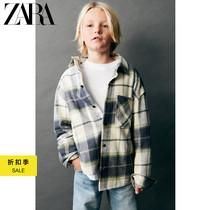 ZARA Discount Season Boy Dress Boy Plaid Shirt Jacket 3183541400