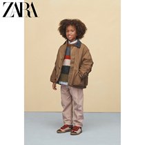 ZARA Winter New Boy Clothing Boy Light Core Suede Pike Jacket 5854738737