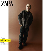 ZARA Discount Season Boy Clothing Boy Covered Cotton Clothing Denim Jacket Jacket 6987698800