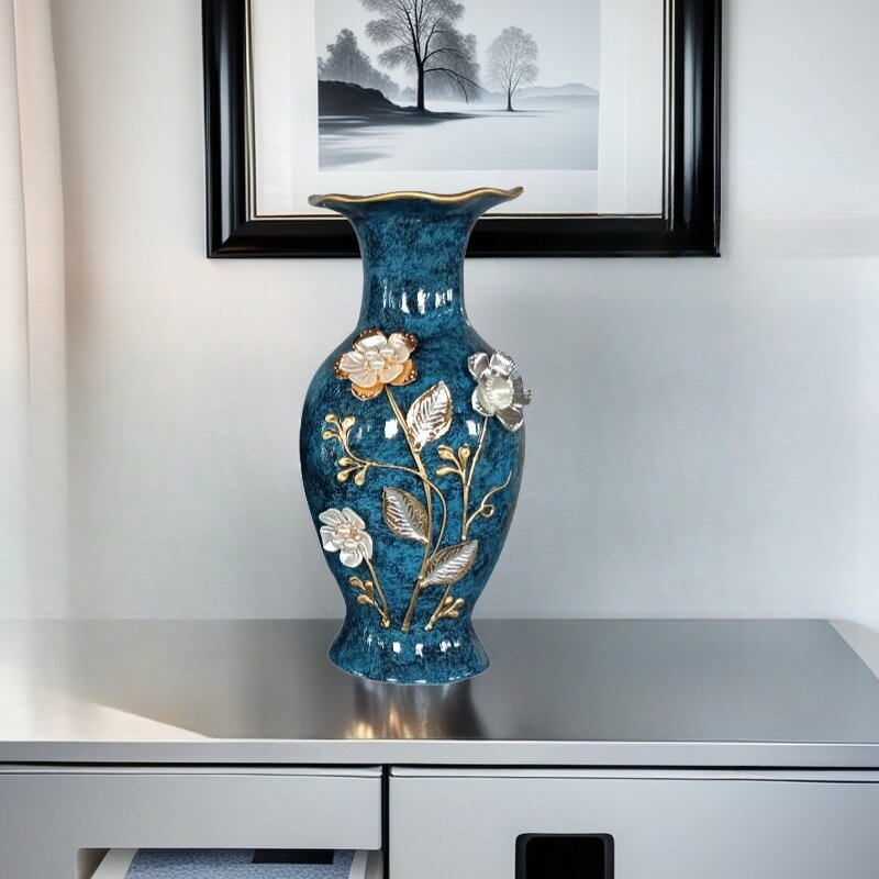 欧式装水陶瓷小花瓶客厅插花电视餐桌柜家居饰品摆件轻奢创意简约,淘宝优惠券,粉丝福利购,淘宝优惠卷