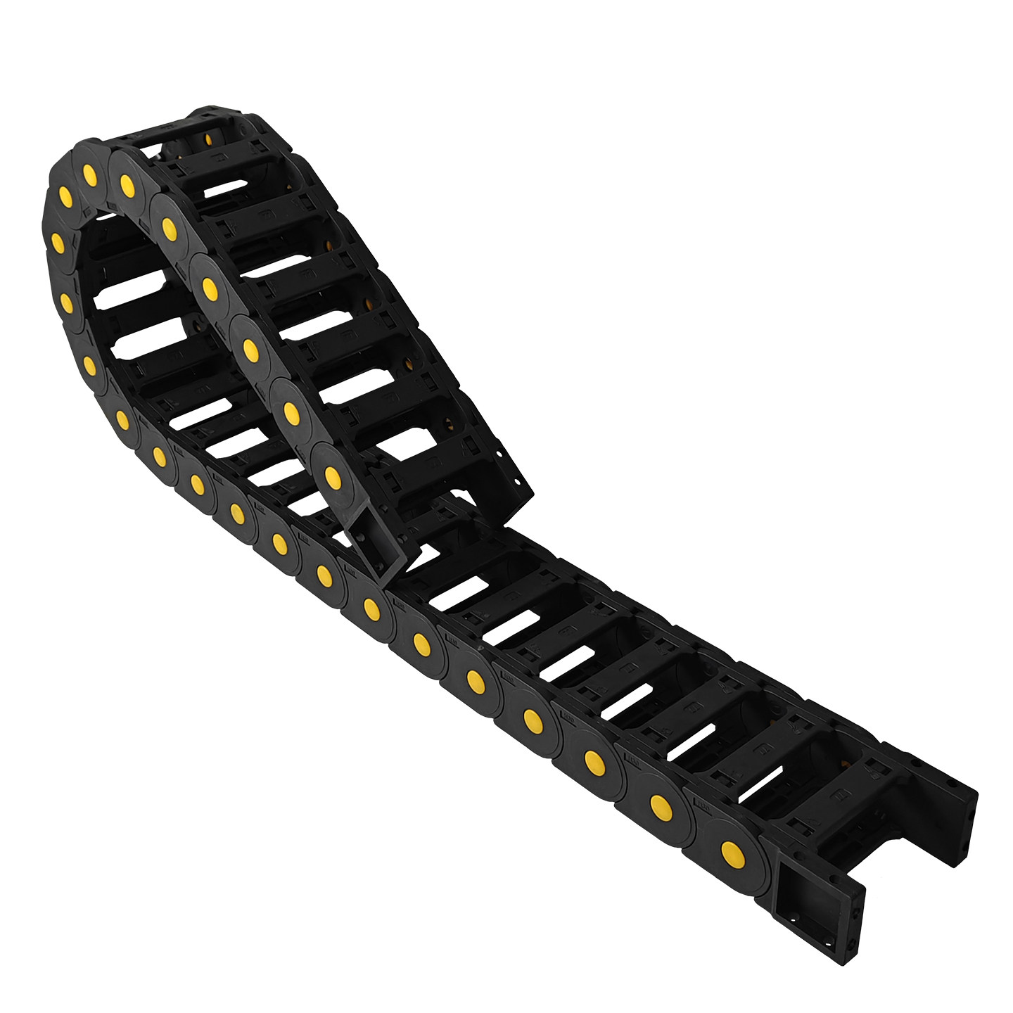 拖链尼龙坦克链条穿线槽机床电缆传动链塑料桥式全封闭履带沧精益,淘宝优惠券,粉丝福利购,淘宝优惠卷