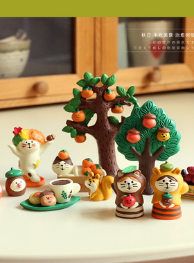 桌面树脂装饰送礼物日式可爱摆件