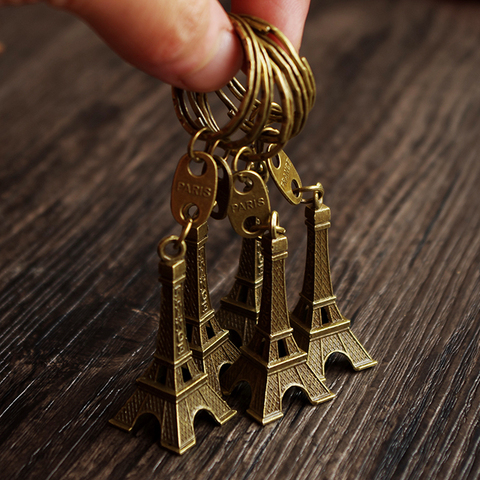创意新奇特别铁塔钥匙扣挂件送男女学生日小朋友儿童礼物活动奖品