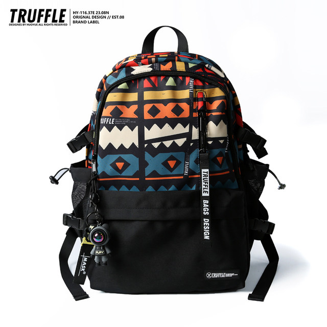 TRUFFLE men's and women's backpack comic original