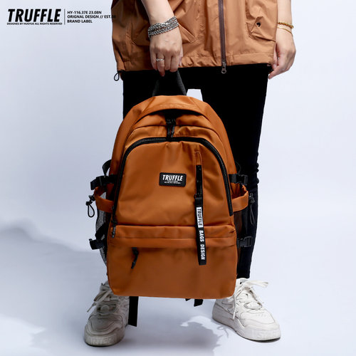 TRUFFLE旅行户外双肩包男大容量书包女中学生2025新款背包大学生 - 图2