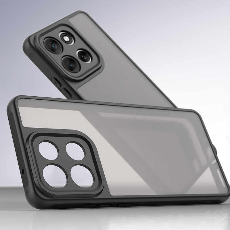 适用于摩托罗拉Motorola Moto G100Pro手机壳凡盾系列亚克力磨砂硬壳肤感气囊全包镜头防摔保护套简约防滑 - 图2