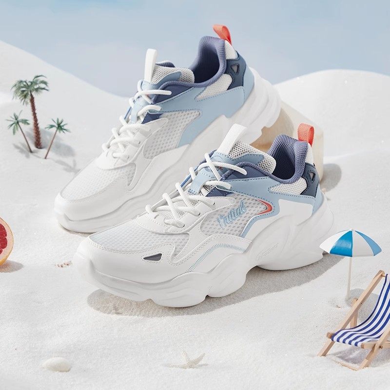 云舒361男鞋夏季透气运动鞋男款薄款网面休闲鞋软底跑步鞋老爹鞋,淘宝优惠券,粉丝福利购,淘宝优惠卷