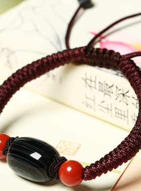 平安扣饰品苦情痣编织石碑护身符