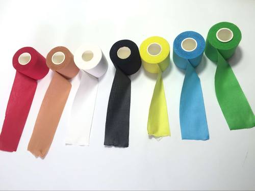 运动胶带，运动绷带,白贴，白色贴布，全棉运动胶带 sports tape - 图3