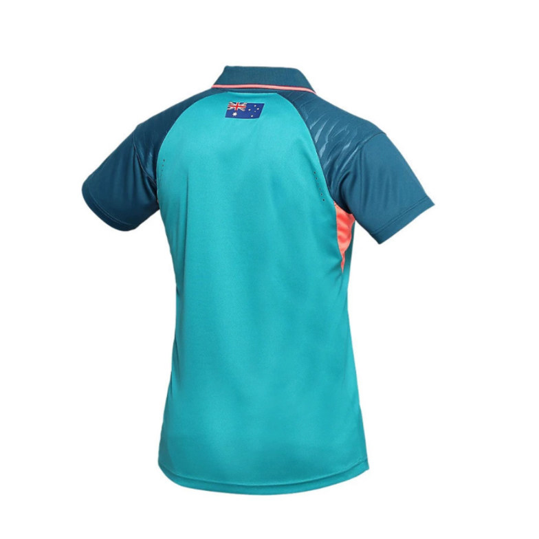 澳洲国家男女功能速干吸湿排汗半拉链训练略修身运动POLO翻领T恤,淘宝优惠券,粉丝福利购,淘宝优惠卷