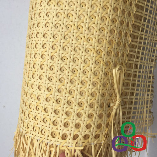 塑料防水仿天然藤编材料八角六角藤编眼笪装饰材料 家具吊顶贴面 - 图0
