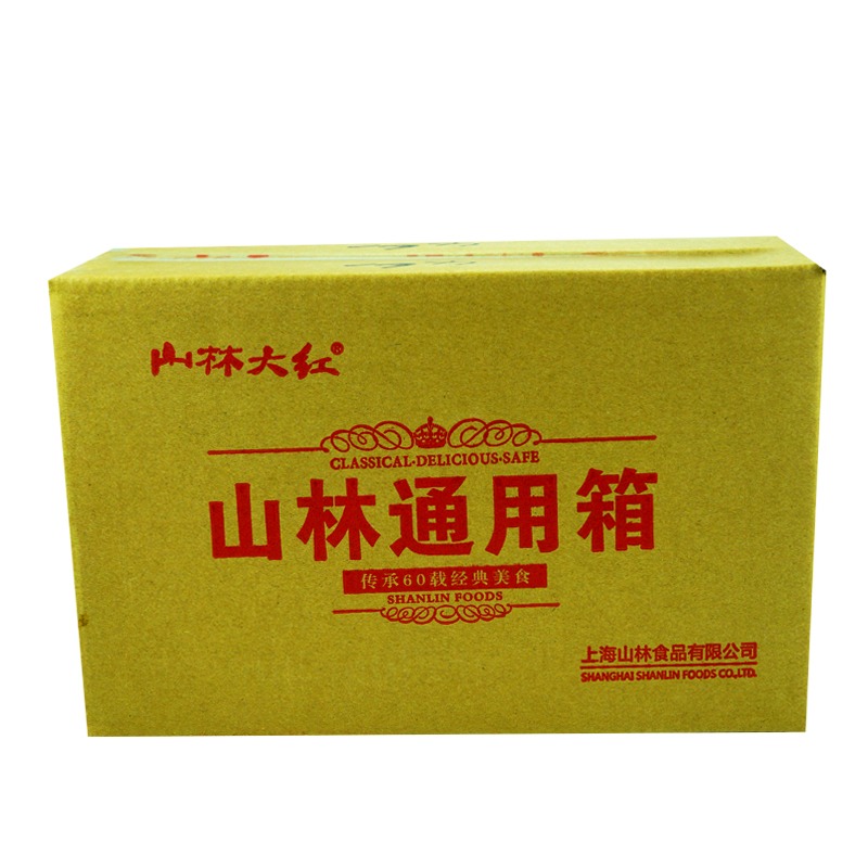 山林大红肠400gx10根整箱批上海名优特产品开袋即食卤味熟食红肠 - 图1