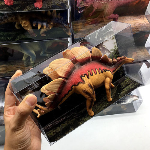 出口单~超逼真恐龙模型大号实心无味材质安全软塑胶儿童玩具礼物 - 图0