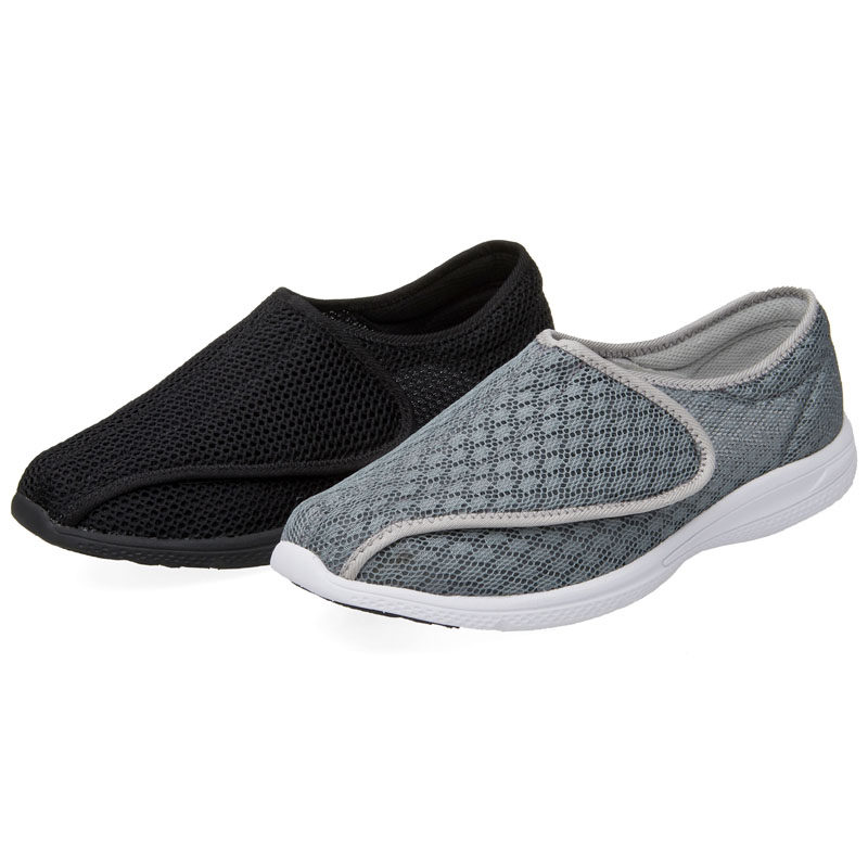 大脚骨鞋夏季网面透气秋冬款保暖脚宽脚胖魔术贴男女拇外翻专用鞋,淘宝优惠券,粉丝福利购,淘宝优惠卷