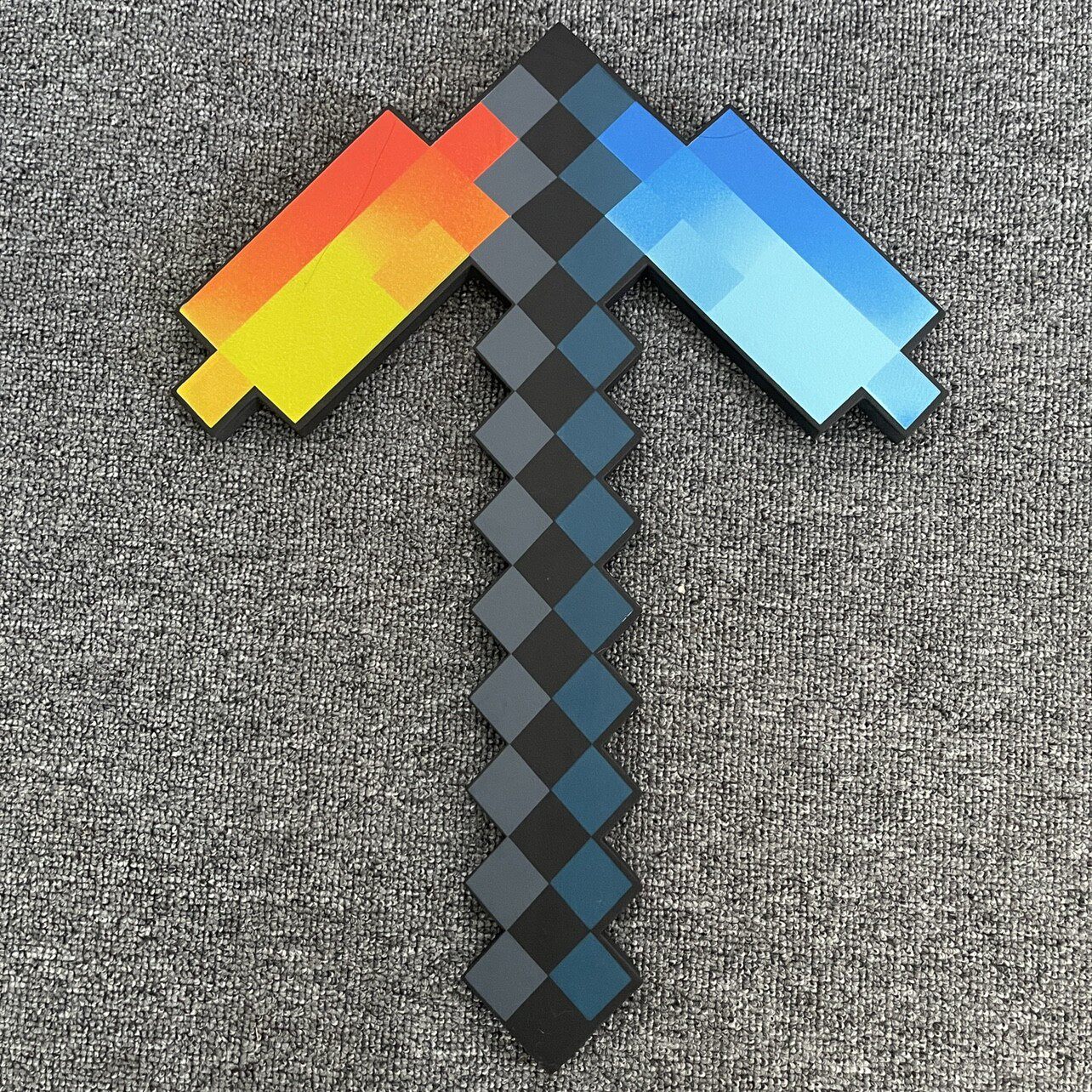 我的世界minecraft同款周边玩具崩解之镐模型钻石史蒂夫工具