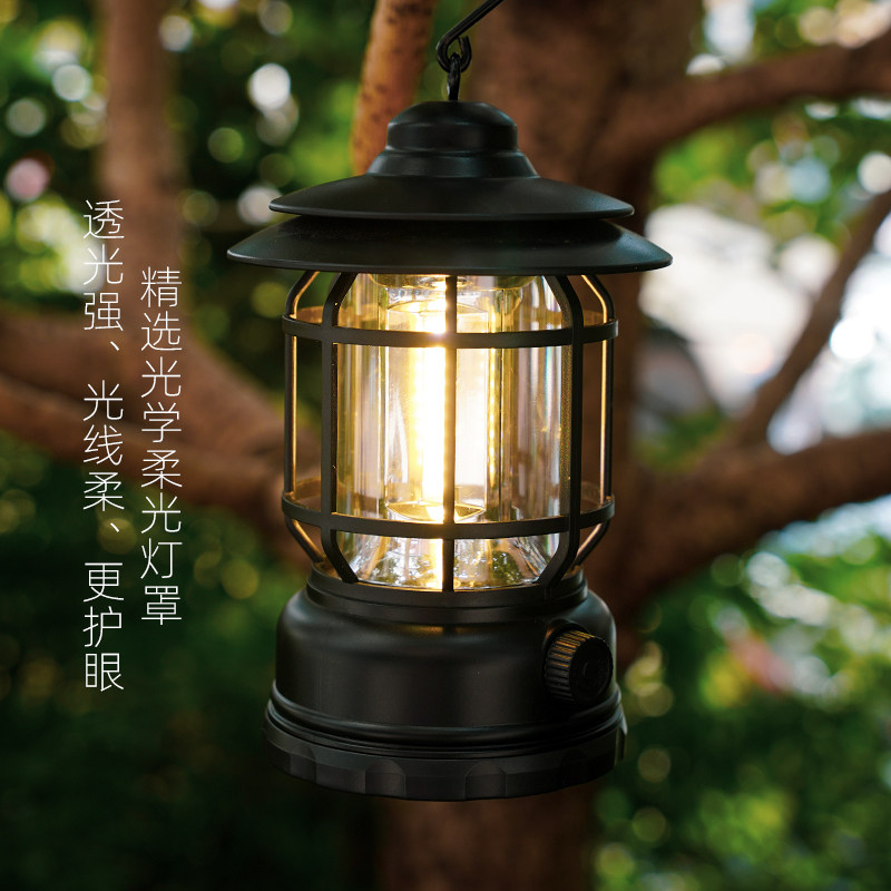 露营灯超亮超长续航充电挂式提灯 shenyu营地灯/帐篷灯