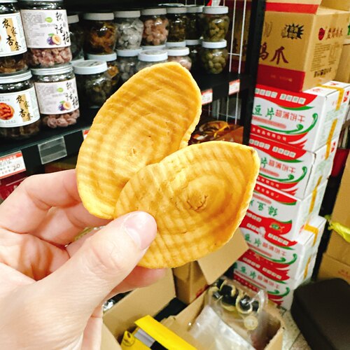 香脆大猪耳朵猫耳朵片小时候的味道8090后童年回忆怀旧零食小吃 - 图0