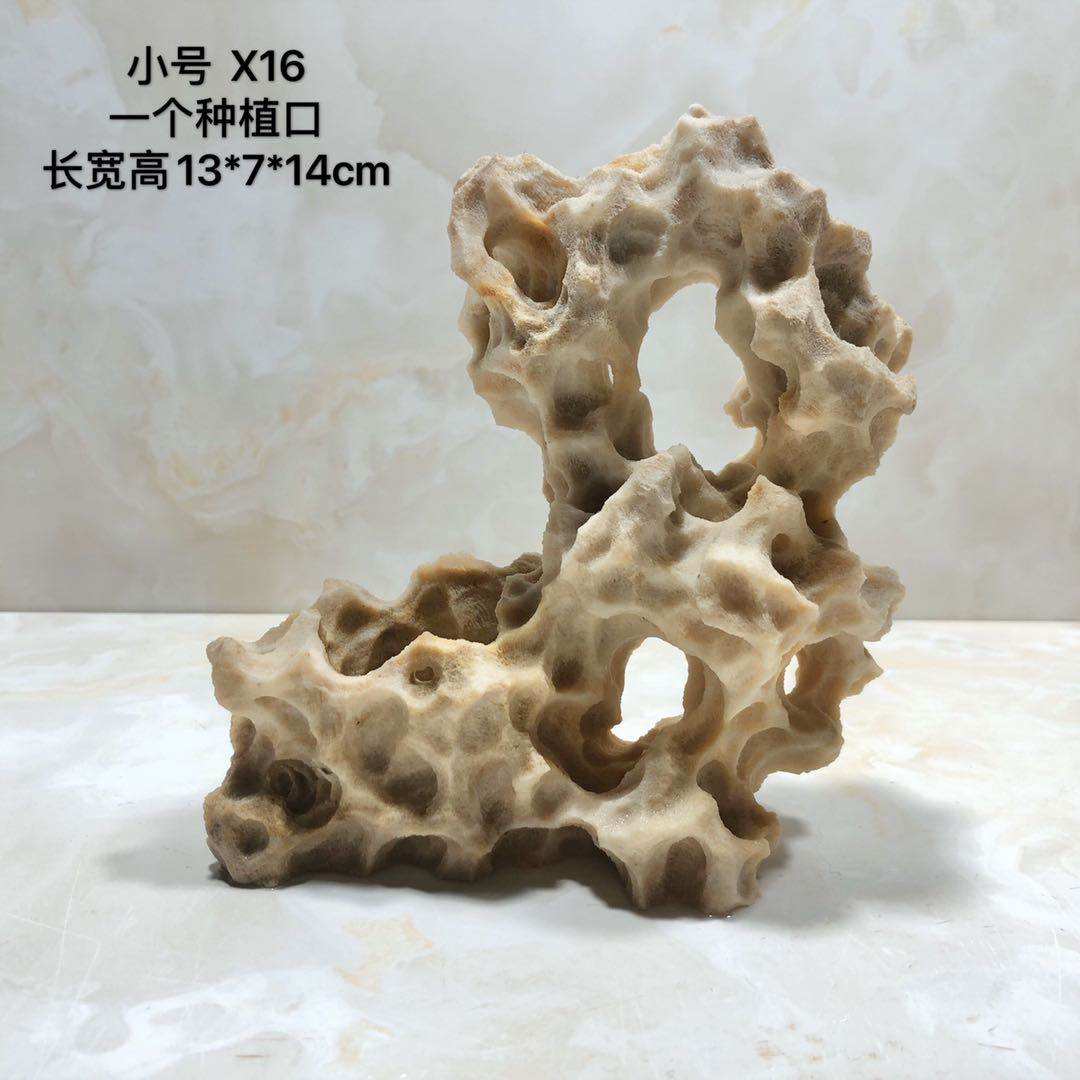 吴定石盆景菖蒲盆吸水石花盆上水石造景桌面植物景观赏装饰石摆件,淘宝优惠券,粉丝福利购,淘宝优惠卷