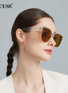CACUSS近视墨镜套镜偏光太阳镜女