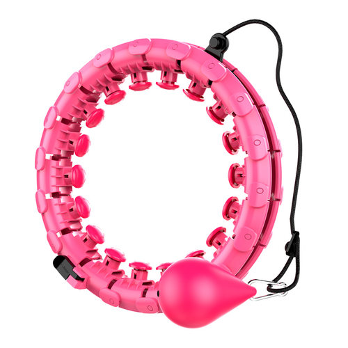 智能呼啦圈收腹加重减肥瘦腰美腰瘦肚子器械宋轶同款健身专用器材 - 图3