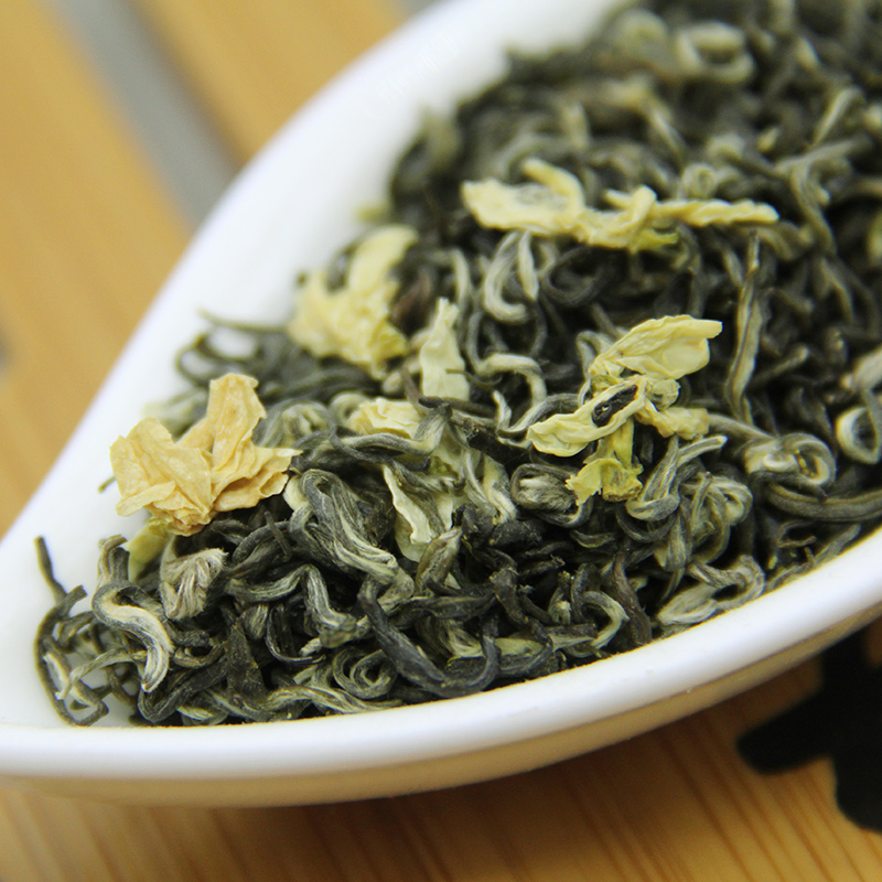 峰顶飘雪2022四川浓香特级茉莉花茶 峰顶寺茶叶茉莉花茶