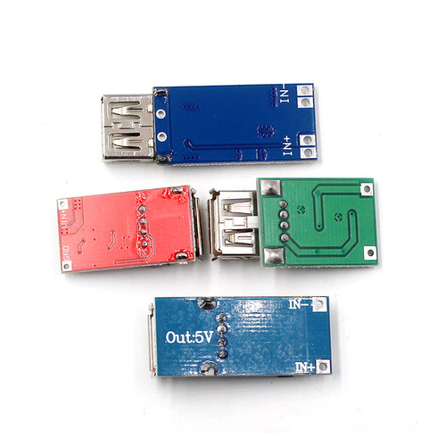 DC-DC升压稳压电源模块板USB供电电池升压板0.9V~5V升5V600MA - 图3