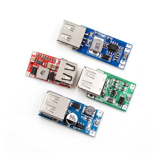 DC-DC升压稳压电源模块板USB供电电池升压板0.9V~5V升5V600MA - 图2