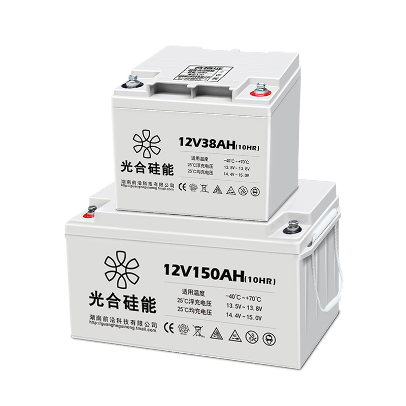 光合硅能太阳能蓄电池12v100ah120安胶体大容量电池储能光伏电瓶 - 图0