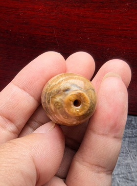 天然猛犸象牙髓三通佛头牙髓面包圈文玩饰品配件星月金刚菩提diy
