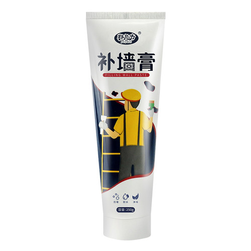 白墙面修补膏家用翻新墙壁裂缝修复内墙神器白色防水腻子膏补墙膏 - 图0