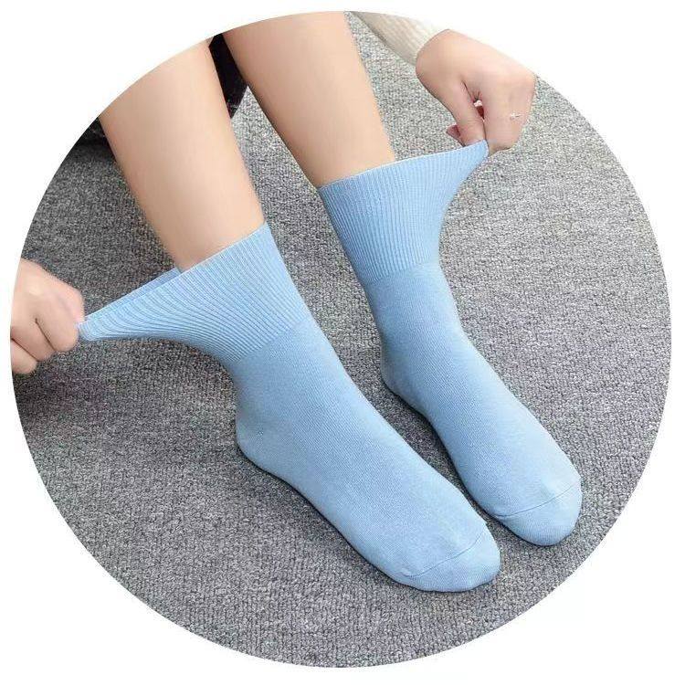 秋冬月子袜老人松口袜子女纯棉孕妇袜宽口袜子加肥加大袜松口女袜,淘宝优惠券,粉丝福利购,淘宝优惠卷