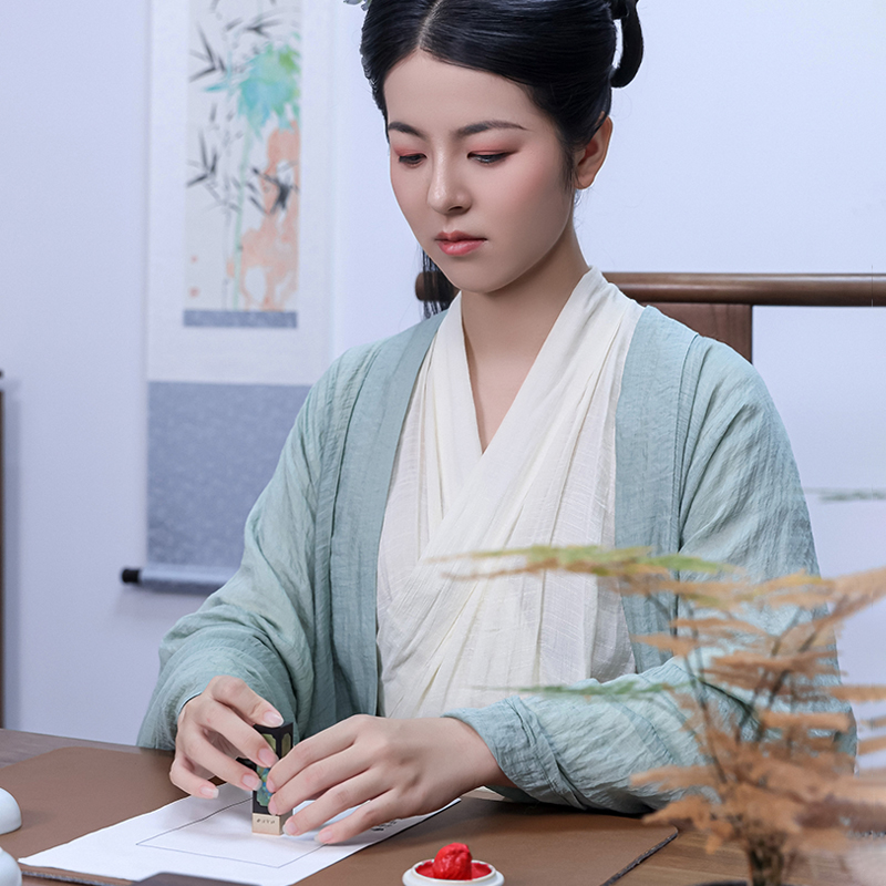 【西泠印社】千里江山图铜印章定制套装礼盒名字姓名定刻个人私人刻字刻章教师用礼物印泥书画篆刻专用送礼 - 图0