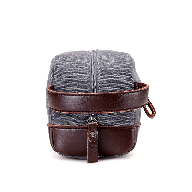 新款手拿包男士休闲帆布复古潮男包 霏梵诚品男士包袋