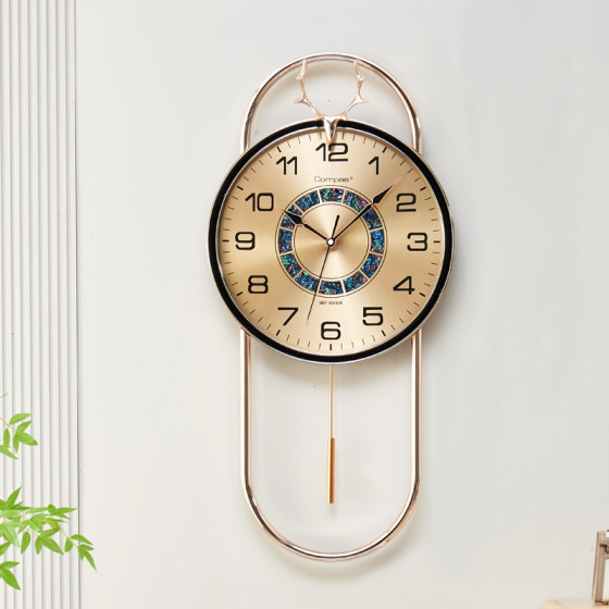 Kangba Silk Internet Celebrity Swing Wall Clock