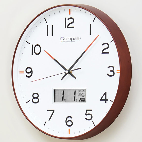 Combas ultra-narrow bezel silent wall clock