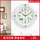 Kangbas European style silent living room wall clock