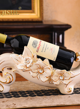 摆件欧式风创意客厅酒柜装饰品