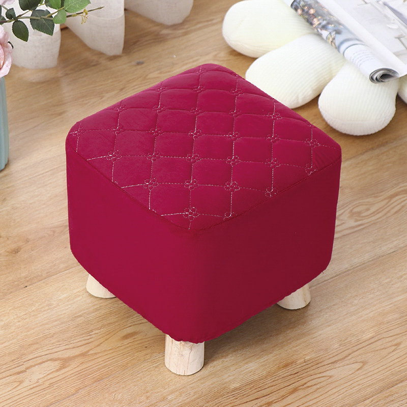 蘑菇凳子套换鞋凳沙发凳套子矮凳全包小方凳防尘套坐墩套软包座套,淘宝优惠券,粉丝福利购,淘宝优惠卷