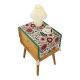American retro bedside table cover towel chest of cabinet shoe cabinet cover cloth long strip dining table microwave coffee table dustproof cloth table cloth