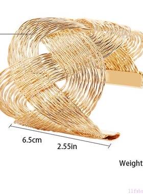 metal bracelet women hand catenary 金属丝编织女手镯毛浴巾扣