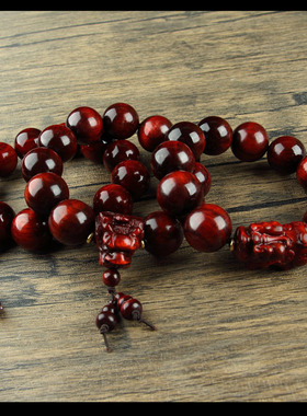 情侣民族风高油密佛念珠盘玩手串