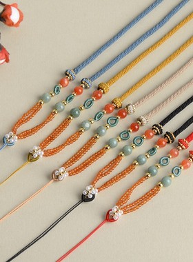 可调节穿搭项链绳吊坠挂件