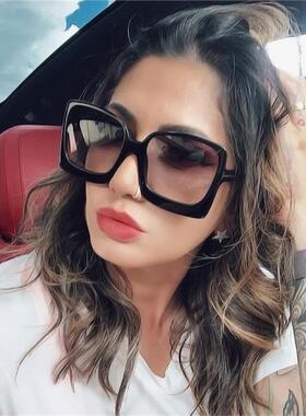 女欧美大框太阳眼镜墨镜