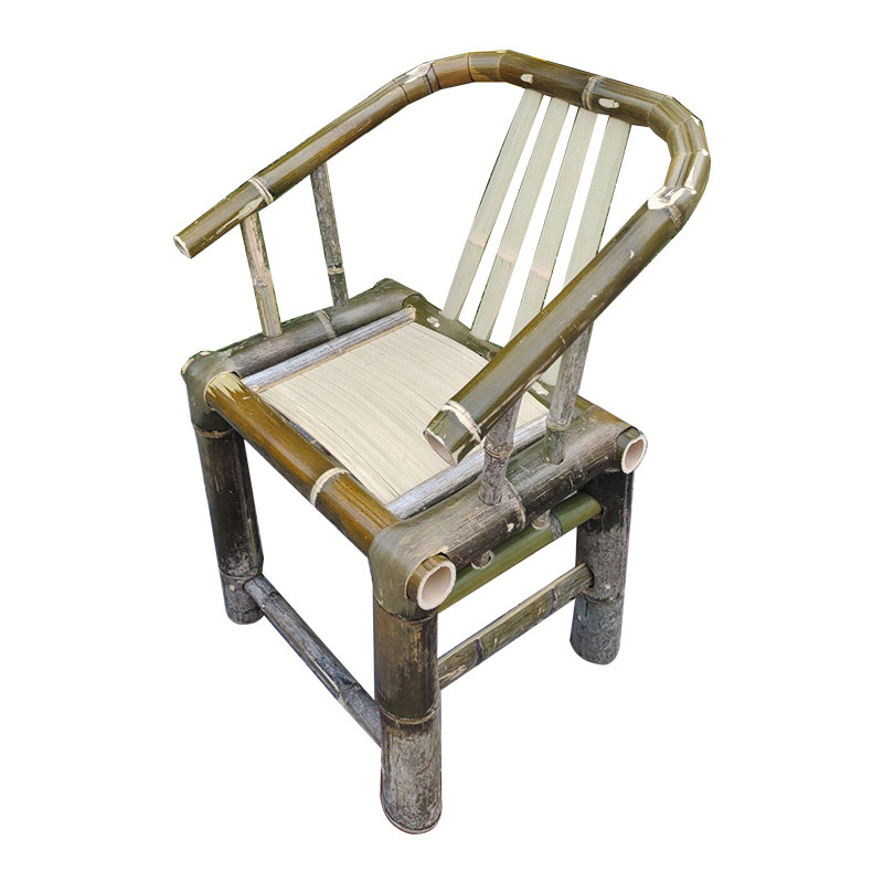 竹椅子靠背椅家用毛竹椅单人手工编织老式竹子小椅阳台休闲竹凳子,淘宝优惠券,粉丝福利购,淘宝优惠卷