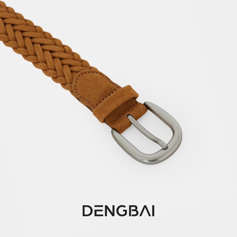 DENGBAI登白【秋冬新款】复古编织女士腰带时尚百搭韩版气质皮带