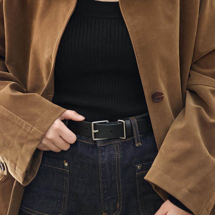 登白DENGBAI {新品推荐}真皮软牛皮腰带 高级感女士皮带