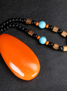 和田玉黄玉原石手把件